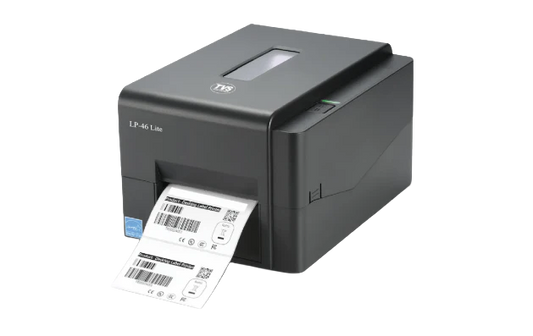 TVS Electronics LP-46 Lite Thermal Label Printer — 203 DPI | 6 IPS | Direct Thermal and Thermal Transfer | USB | 4.25" Print Width