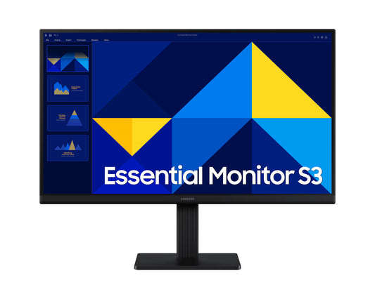 Samsung Essential S3 LS22D304GAWXXL | 22″ Full HD IPS Monitor with 100 Hz Refresh