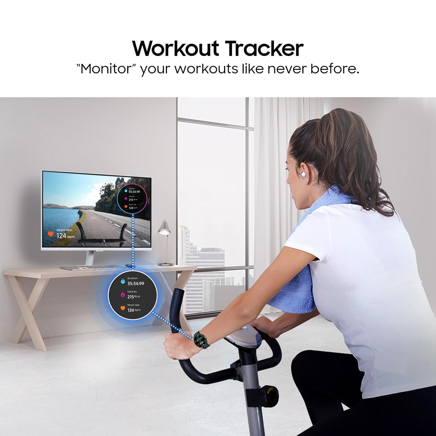 Samsung 32″ M5 Smart Monitor (LS32DM501EWXXL)