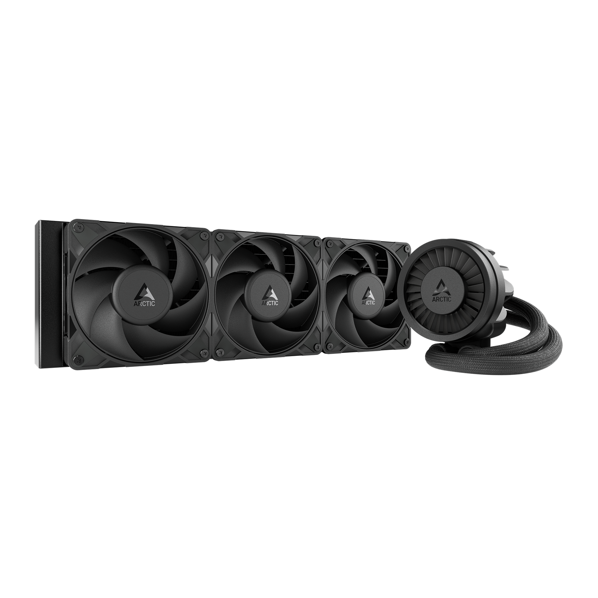 ARCTIC Liquid Freezer III Pro 360 AIO CPU Water Cooler — 360mm | 3× P12 Pro Fans | VRM Fan | Intel LGA1851/1700 | AMD AM5/AM4 | Black (ACFRE00180A)