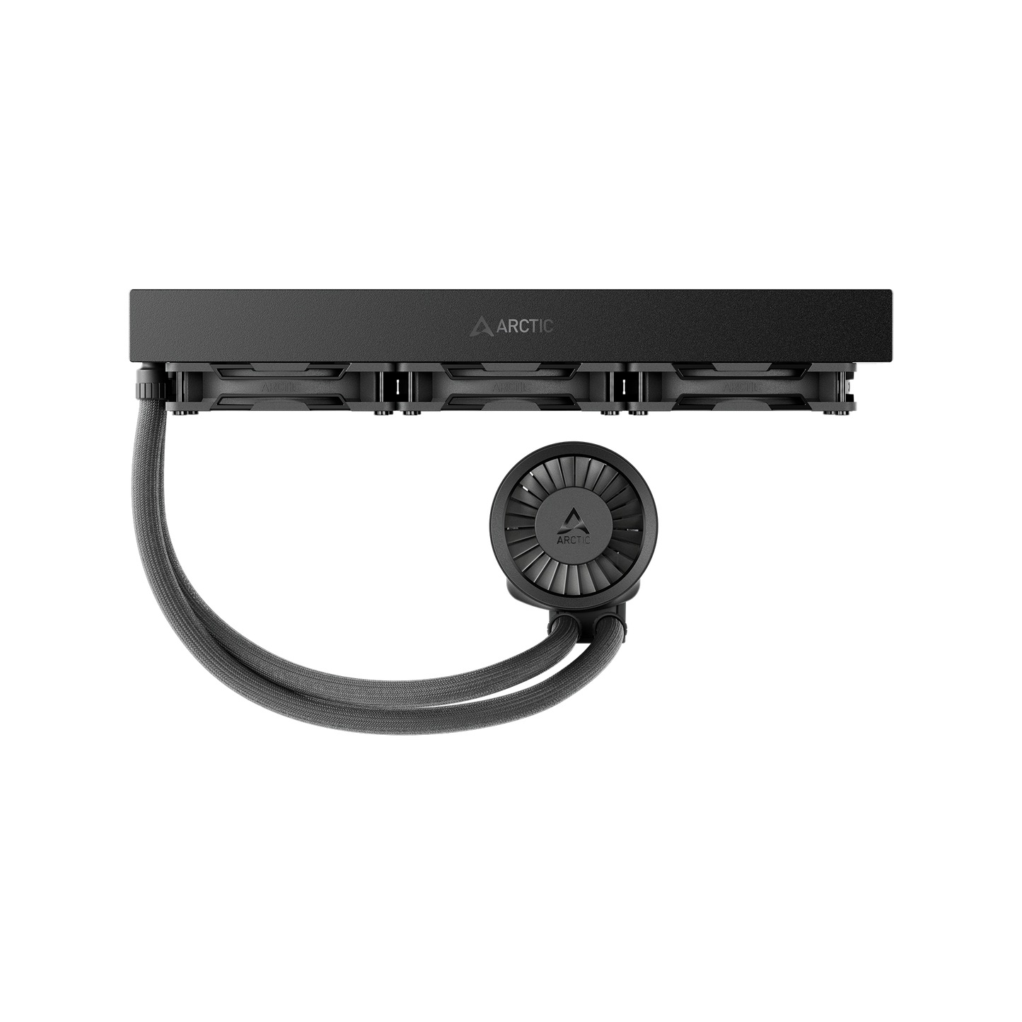 ARCTIC Liquid Freezer III Pro 360 AIO CPU Water Cooler — 360mm | 3× P12 Pro Fans | VRM Fan | Intel LGA1851/1700 | AMD AM5/AM4 | Black (ACFRE00180A)