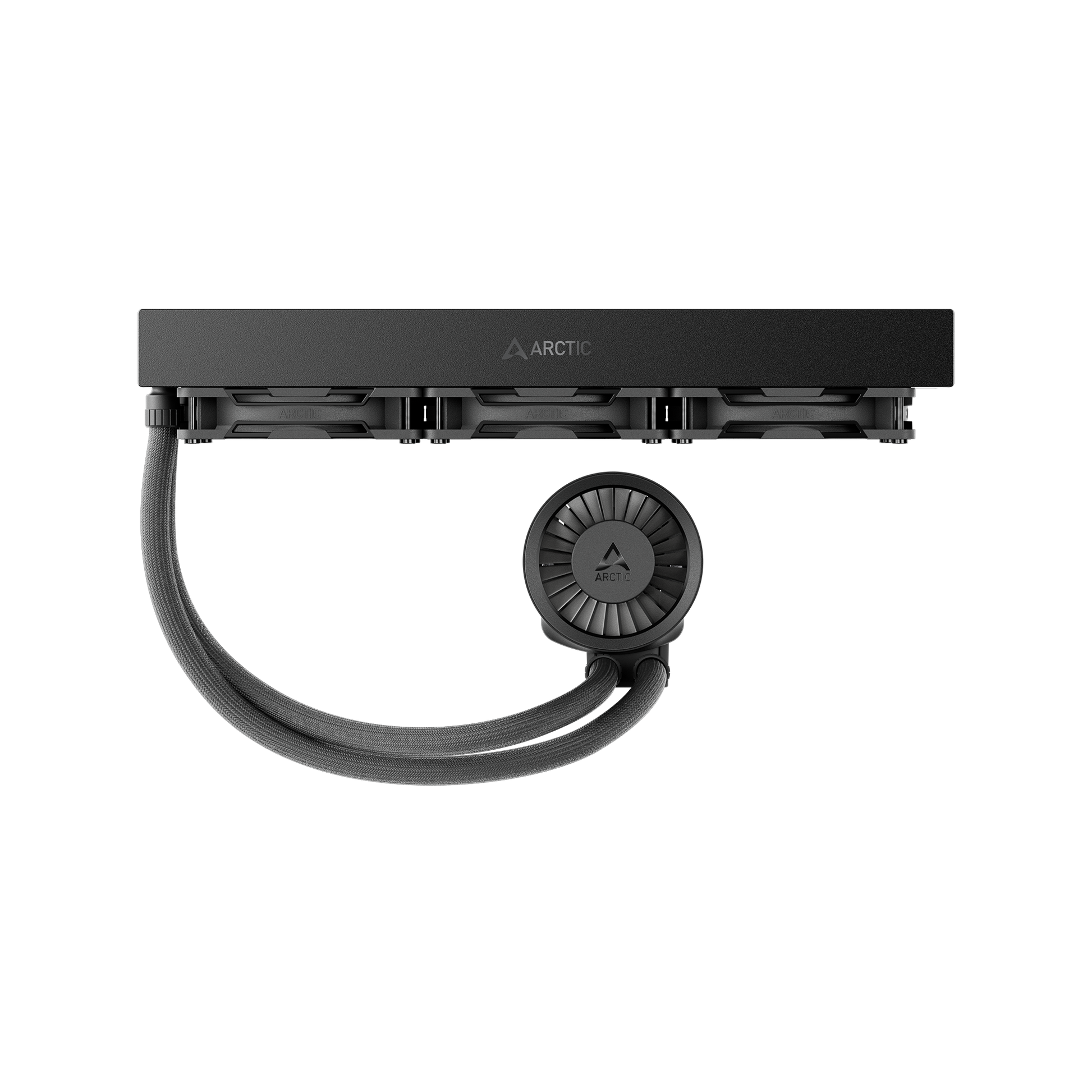 ARCTIC Liquid Freezer III Pro 360 AIO CPU Water Cooler — 360mm | 3× P12 Pro Fans | VRM Fan | Intel LGA1851/1700 | AMD AM5/AM4 | Black (ACFRE00180A)