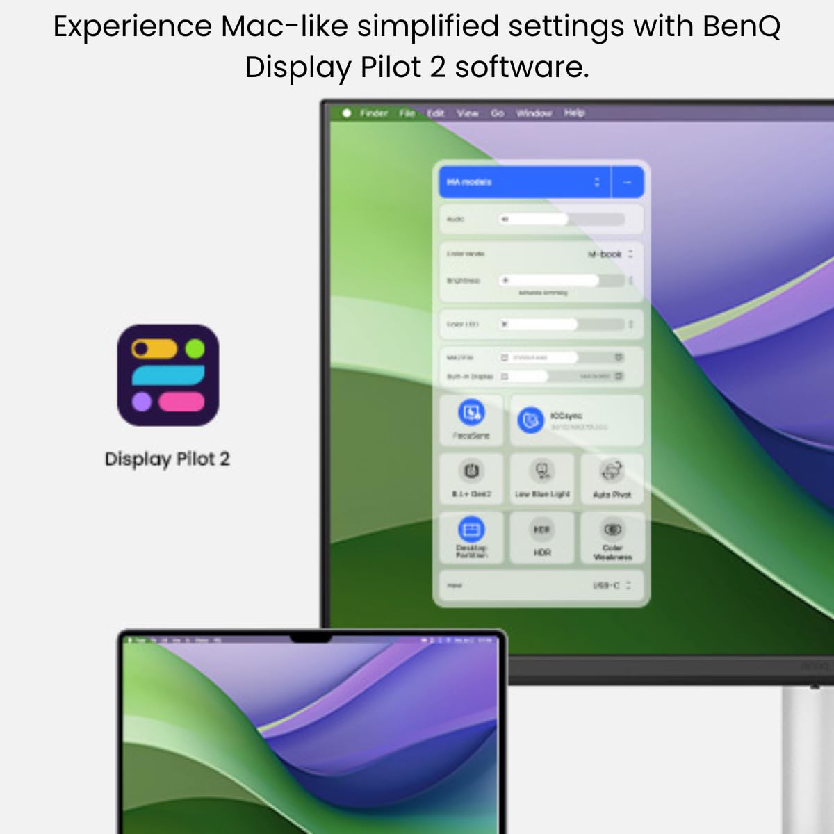 BenQ MA320U｜4K UHD Monitor with 97% P3 Color Gamut & Mac Color Tuning Technology