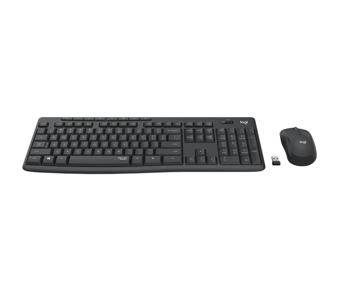 Logitech MK295 Silent Keyboard and Mouse Wireless Combo