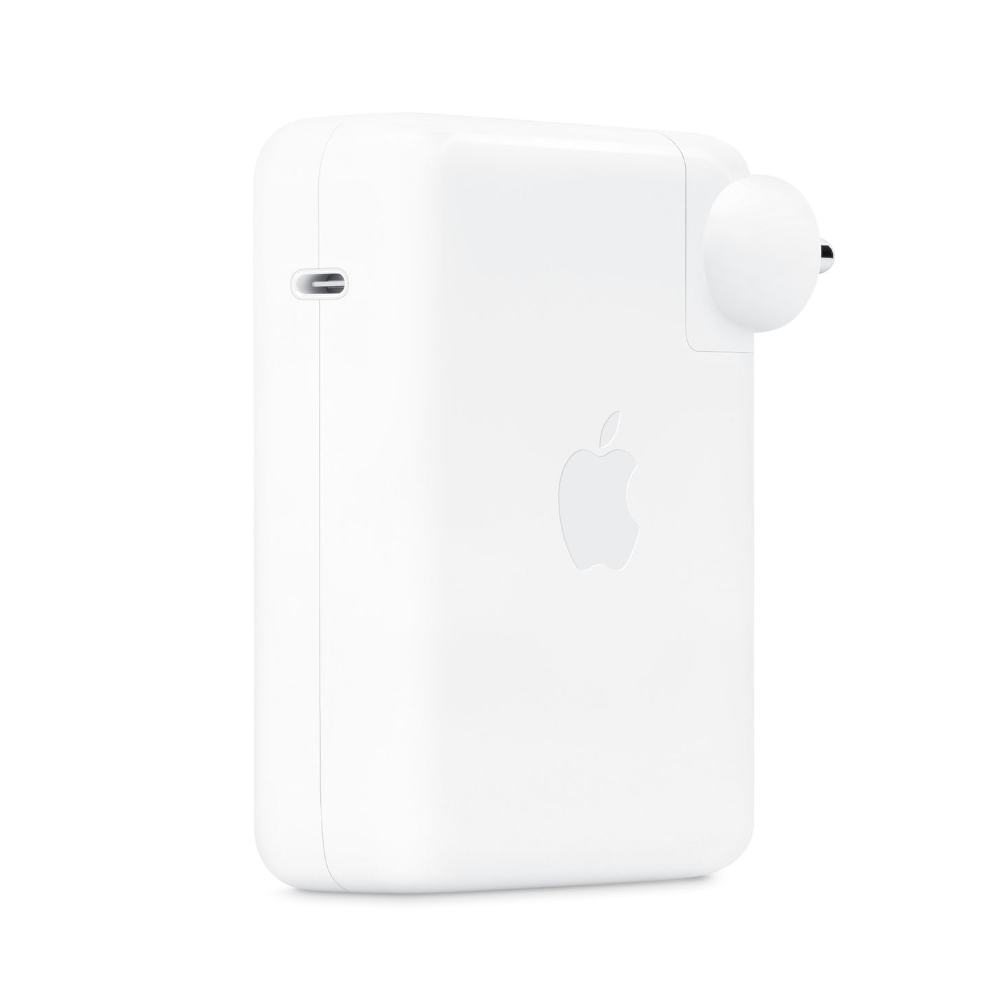 Apple 140W USB-C power adapter usage and connectivity
