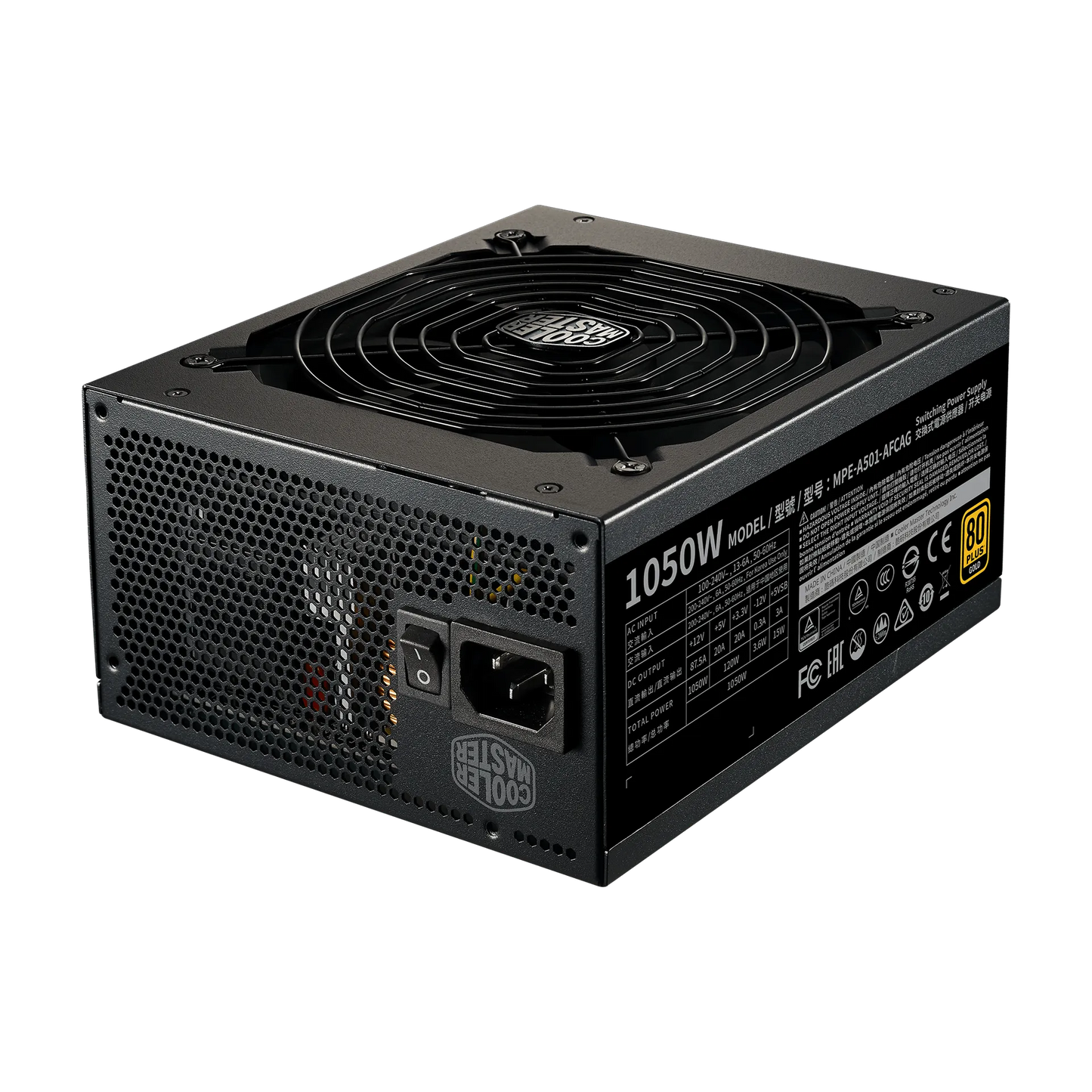 CoolerMaster MWE Gold 1050 V2 Full Modular Power Supply (PSU)