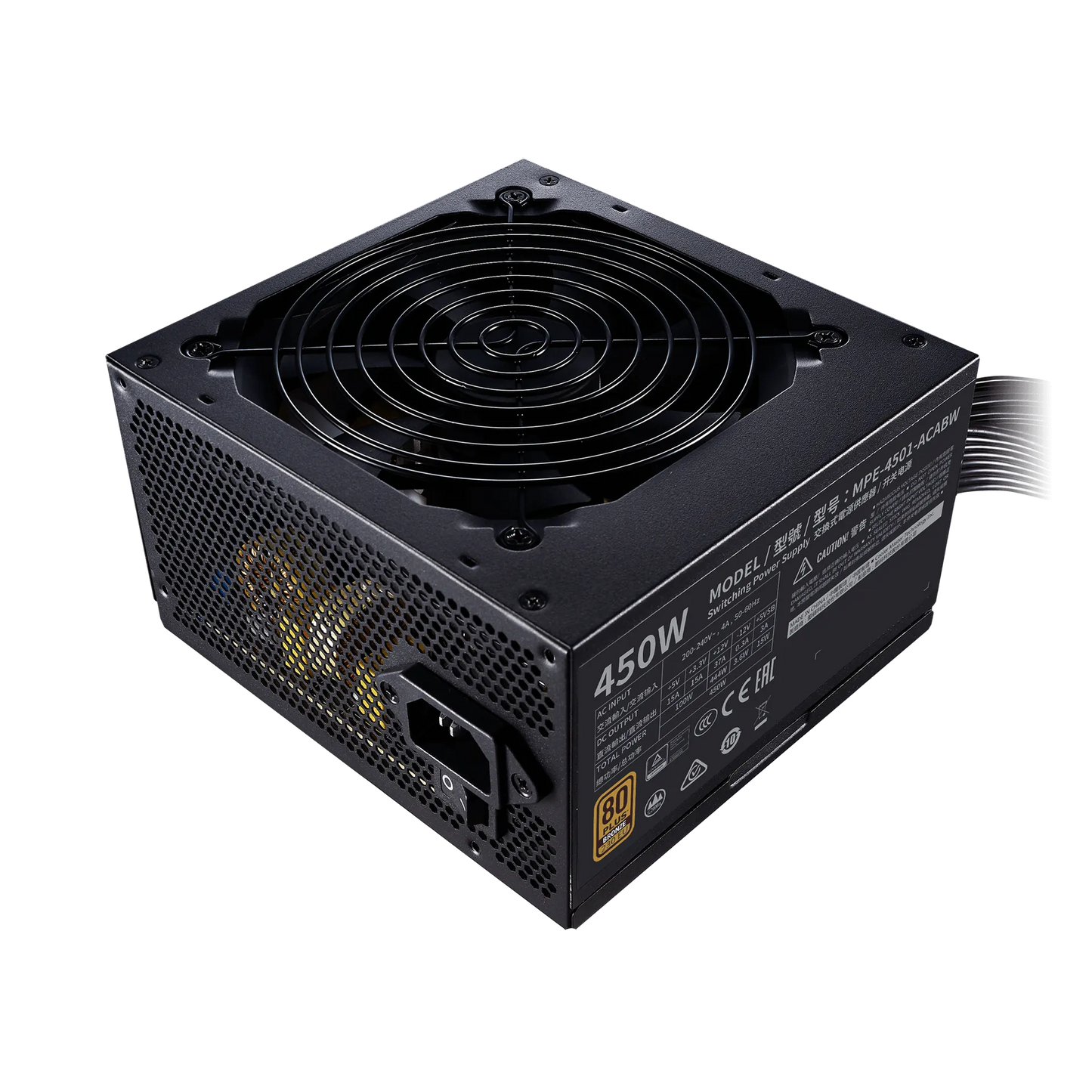 CoolerMaster MWE Bronze 450 V2 Power Supply