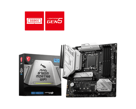MSI MAG B760M Mortar (Wi-fi) Motherboard