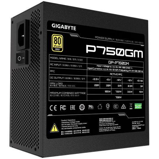 Gigabyte P750GM Power Supply
