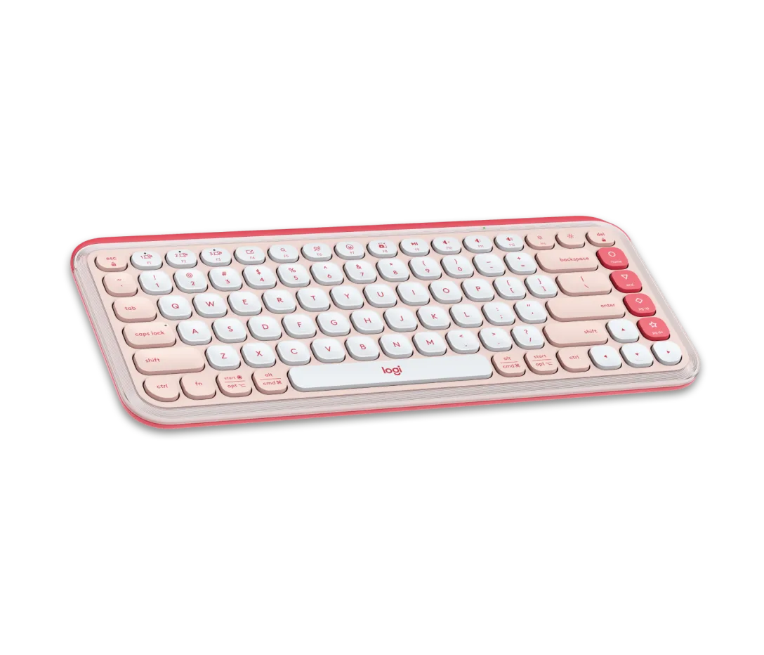 Logitech POP Icon Keys Wireless Bluetooth Keyboard | Stylish Compact Workflow