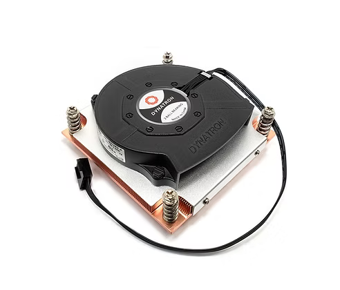 Dynatron Q3 1U Server Active CPU Cooler — Intel LGA1851 / LGA1700 | 80mm PWM Fan | 125W TDP