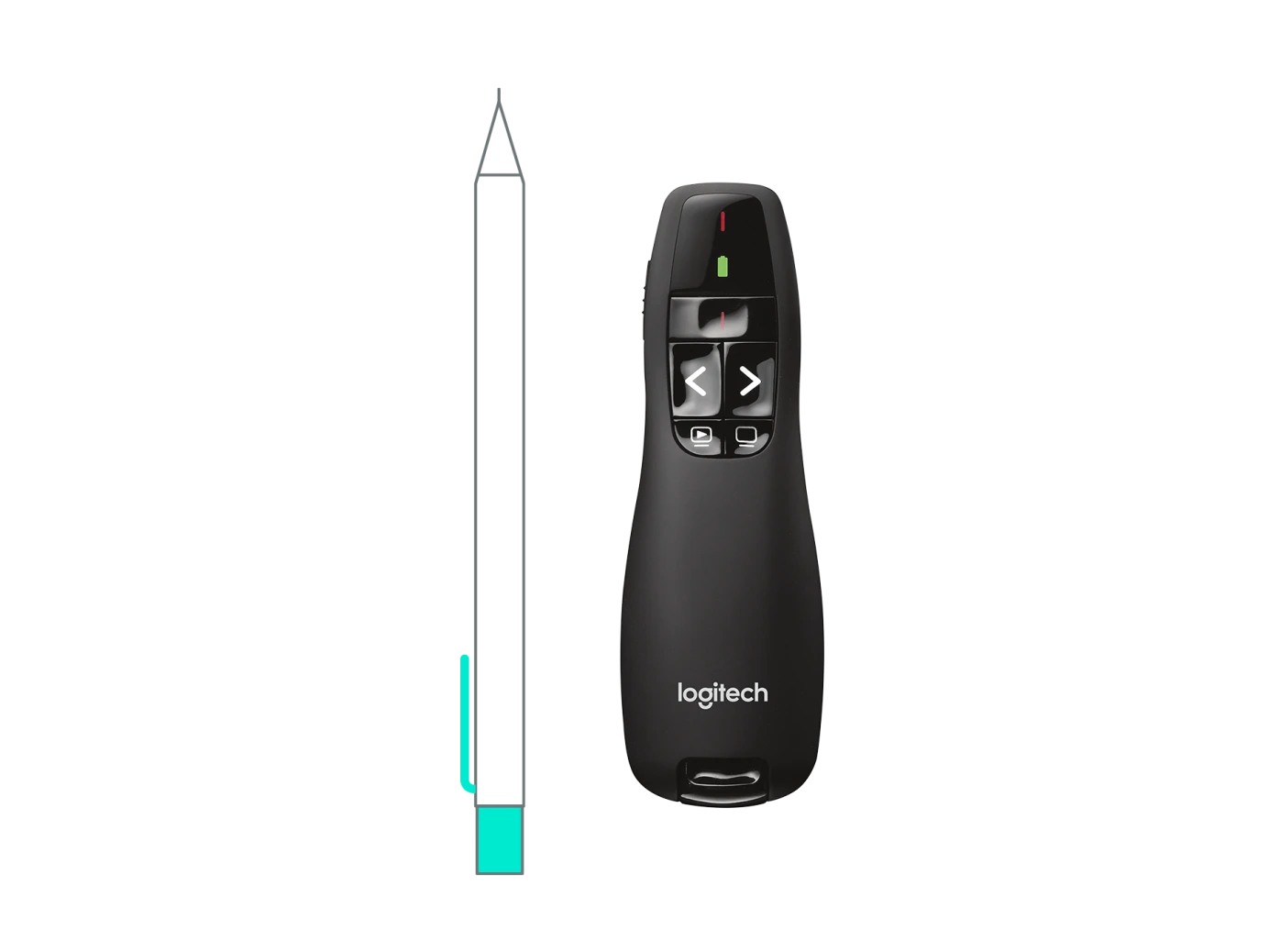 Logitech R400 Laser Presentation Remote