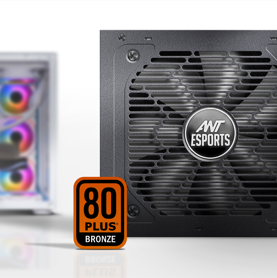 Ant Esports RX550 Power Supply | 550 W 80+ Bronze Certified