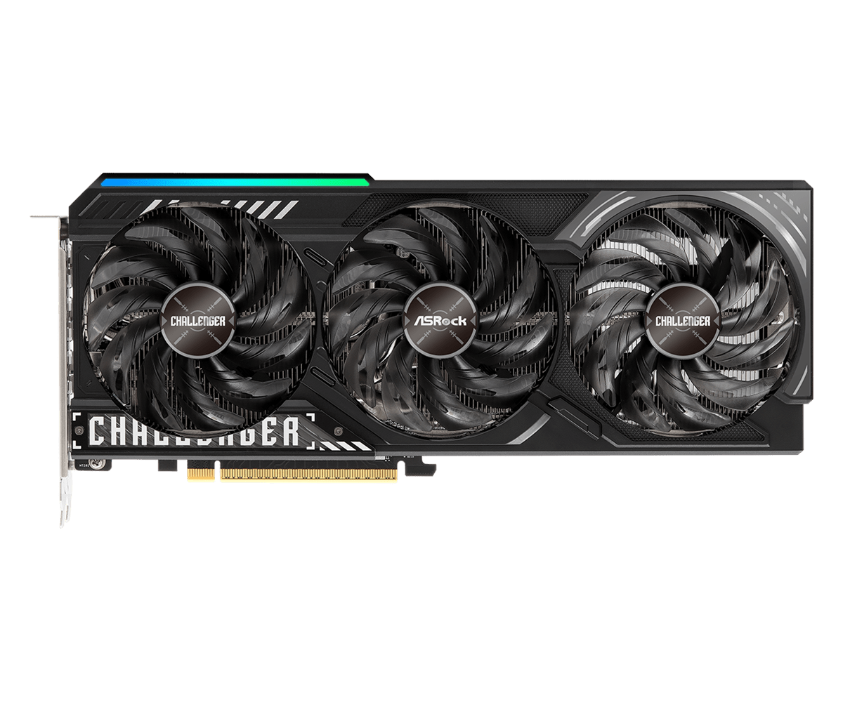 ASRock Radeon RX 9070 XT Challenger 16GB Graphics Card — AMD RDNA 4 | PCIe 5.0 | 2970 MHz Boost | 256-bit