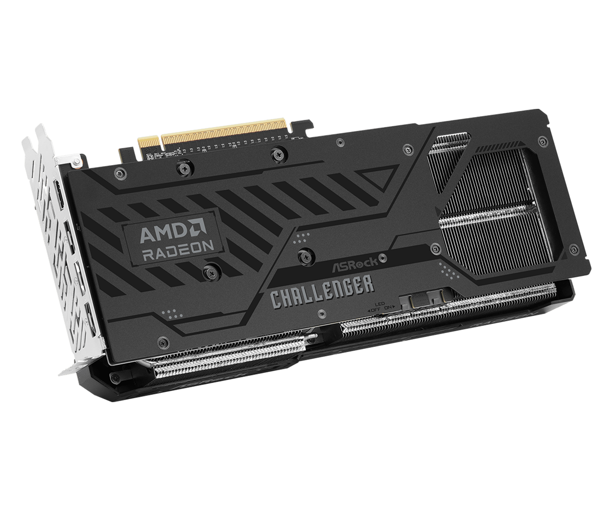 ASRock Radeon RX 9070 XT Challenger 16GB Graphics Card — AMD RDNA 4 | PCIe 5.0 | 2970 MHz Boost | 256-bit