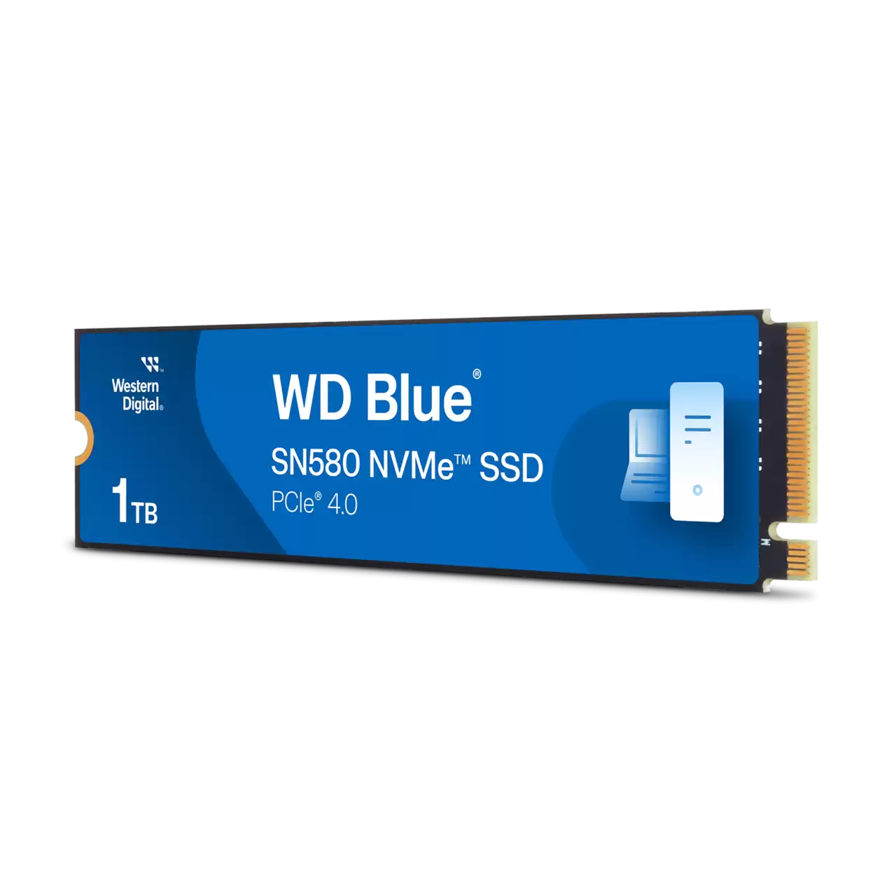 WD Blue SN580 NVMe™ SSD (250GB/500GB/1TB/2TB)