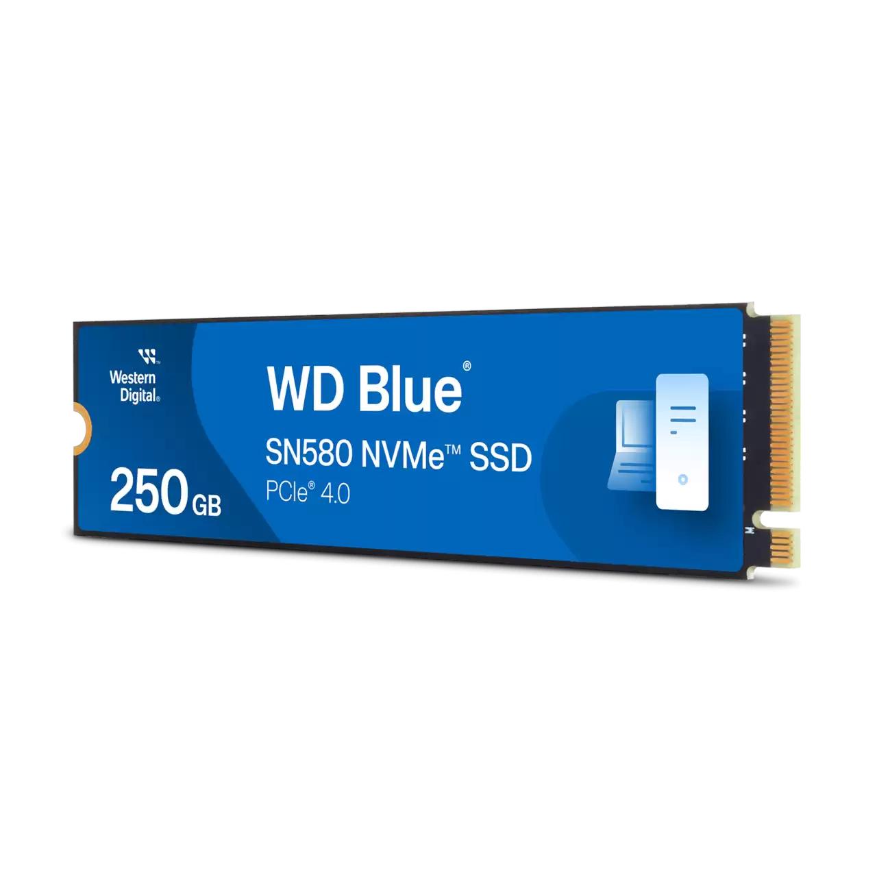 WD Blue SN580 NVMe™ SSD (250GB/500GB/1TB/2TB)