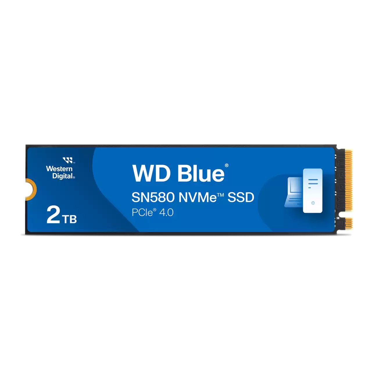 WD Blue SN580 NVMe™ SSD (250GB/500GB/1TB/2TB)