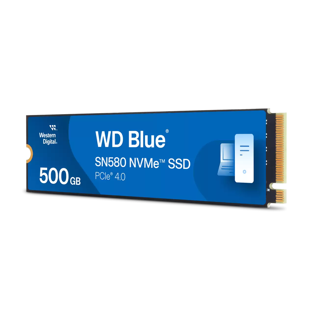 WD Blue SN580 NVMe™ SSD (250GB/500GB/1TB/2TB)