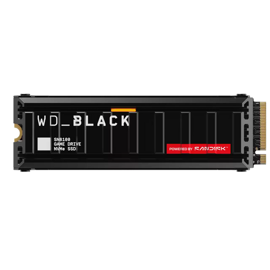 WD_BLACK™ SN8100 PCIe NVMe™ Gen 5 - With Heatsink (1TB/2TB/4TB/8TB)