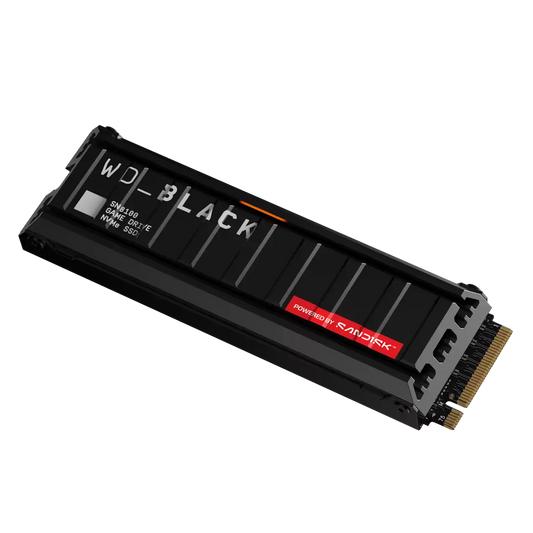 WD_BLACK™ SN8100 PCIe NVMe™ Gen 5 - With Heatsink (1TB/2TB/4TB/8TB)