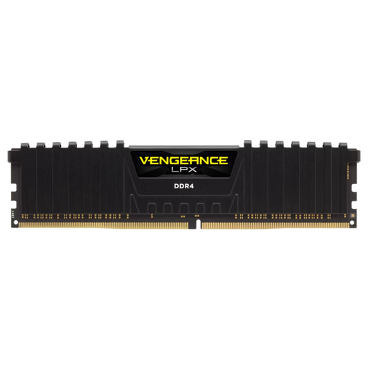 Corsair Vengeance LPX 16GB DDR4-3200 CL16 Desktop Memory — Black (CMK16GX4M1E3200C16)