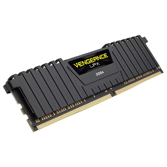 Corsair Vengeance LPX 16GB DDR4-3200 CL16 Desktop Memory — Black (CMK16GX4M1E3200C16)
