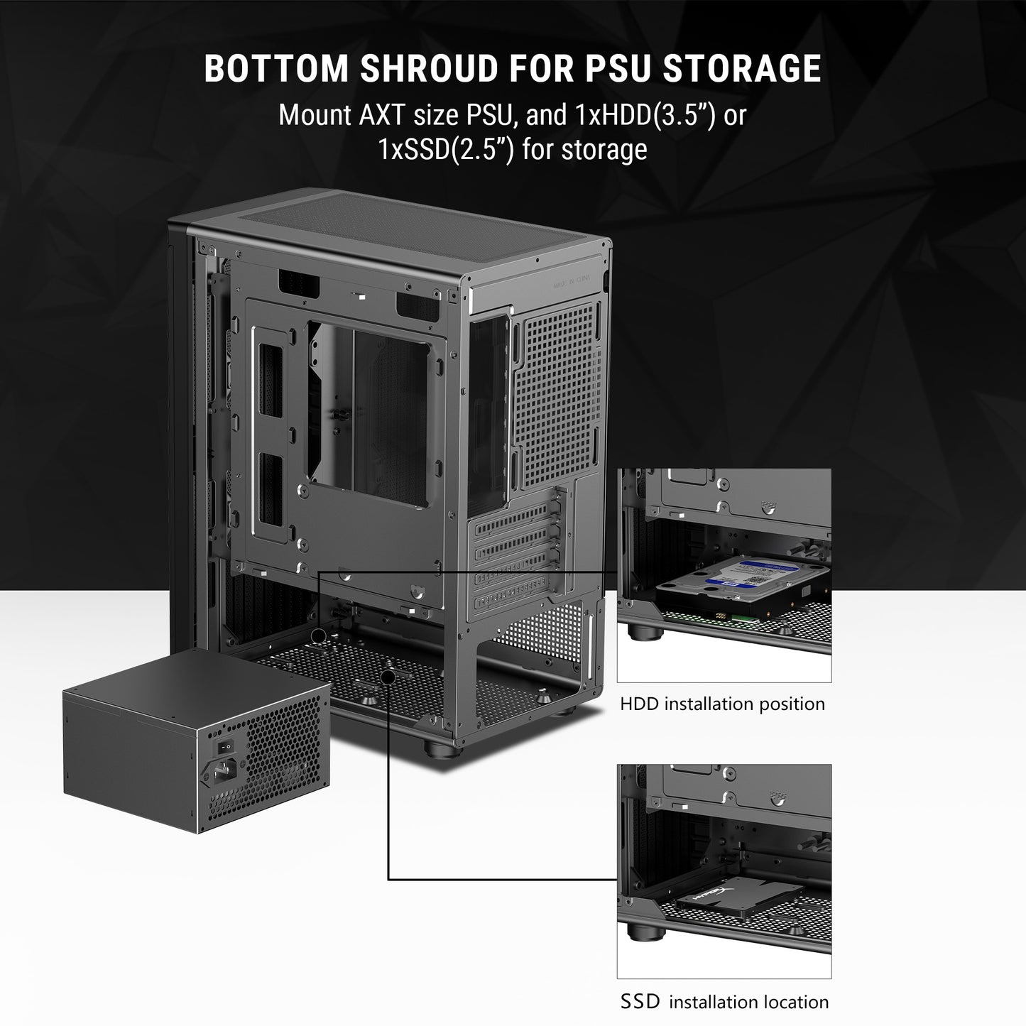 Ant Esports VM45 Mid-Tower Case