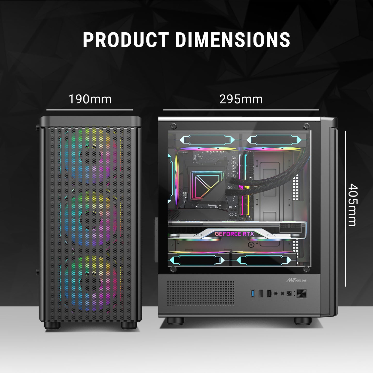 Ant Esports VM45 Mid-Tower Case