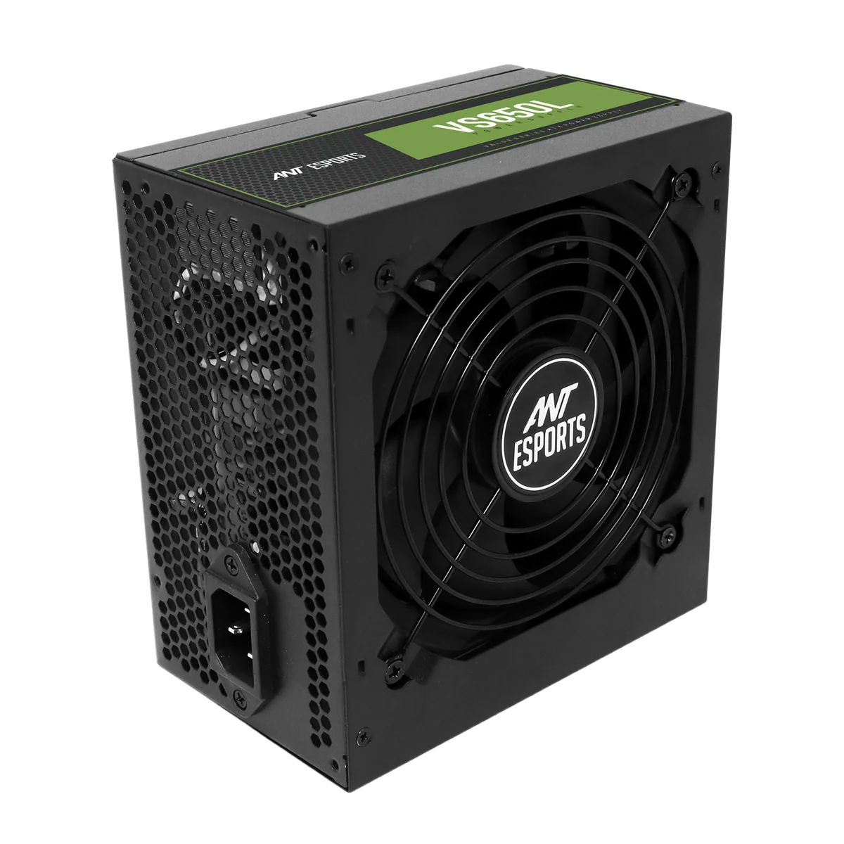 Ant Esports VS650L 650W Non-Modular Power Supply Unit — 650W | Non-Modular | 24-Pin ATX | 8-Pin EPS CPU | 1× PCIe | 4× SATA | 2× Molex | 2-Year Warranty