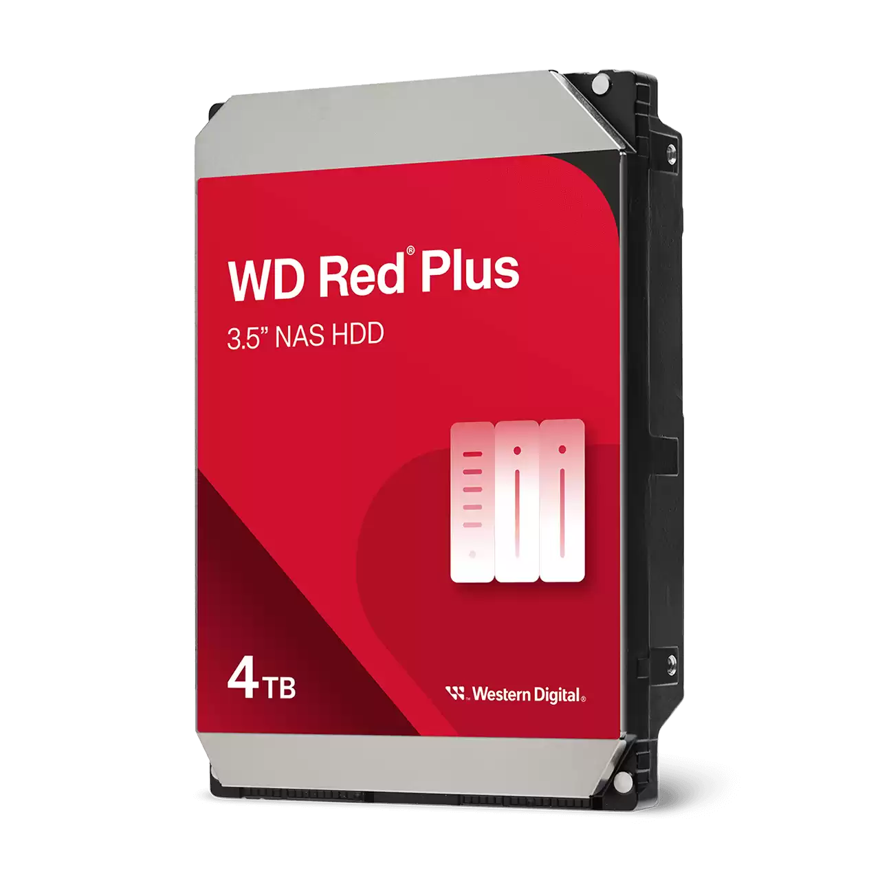 WD Red Plus Internal NAS Hard Drive (2TB–12TB)