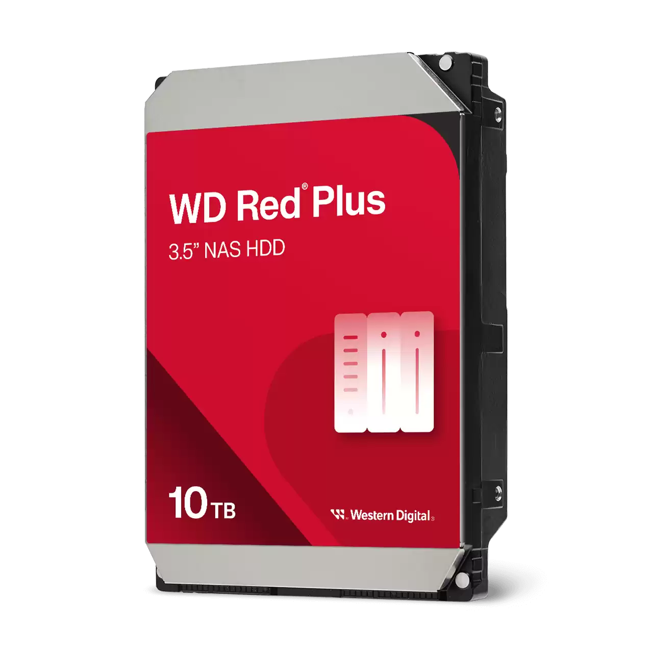 WD Red Plus Internal NAS Hard Drive (2TB–12TB)