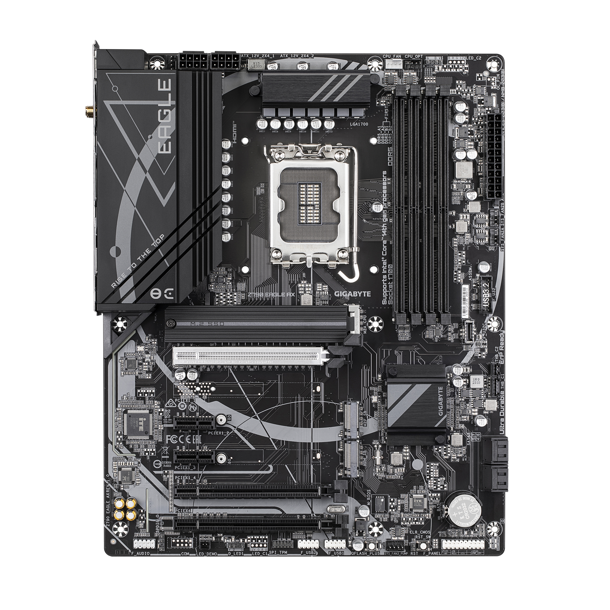 Gigabyte Z790 EAGLE AX Intel Z790 ATX Motherboard — LGA1700 | DDR5 | PCIe 5.0 | Wi-Fi 6E | 2.5GbE