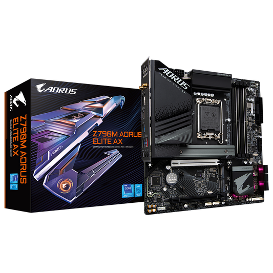 Gigabyte Z790M Aorus Elite AX DDR5 Motherboard