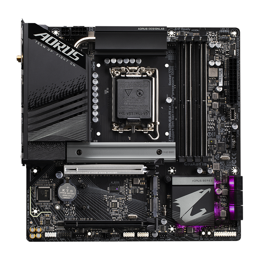 Gigabyte Z790M Aorus Elite AX DDR5 Motherboard
