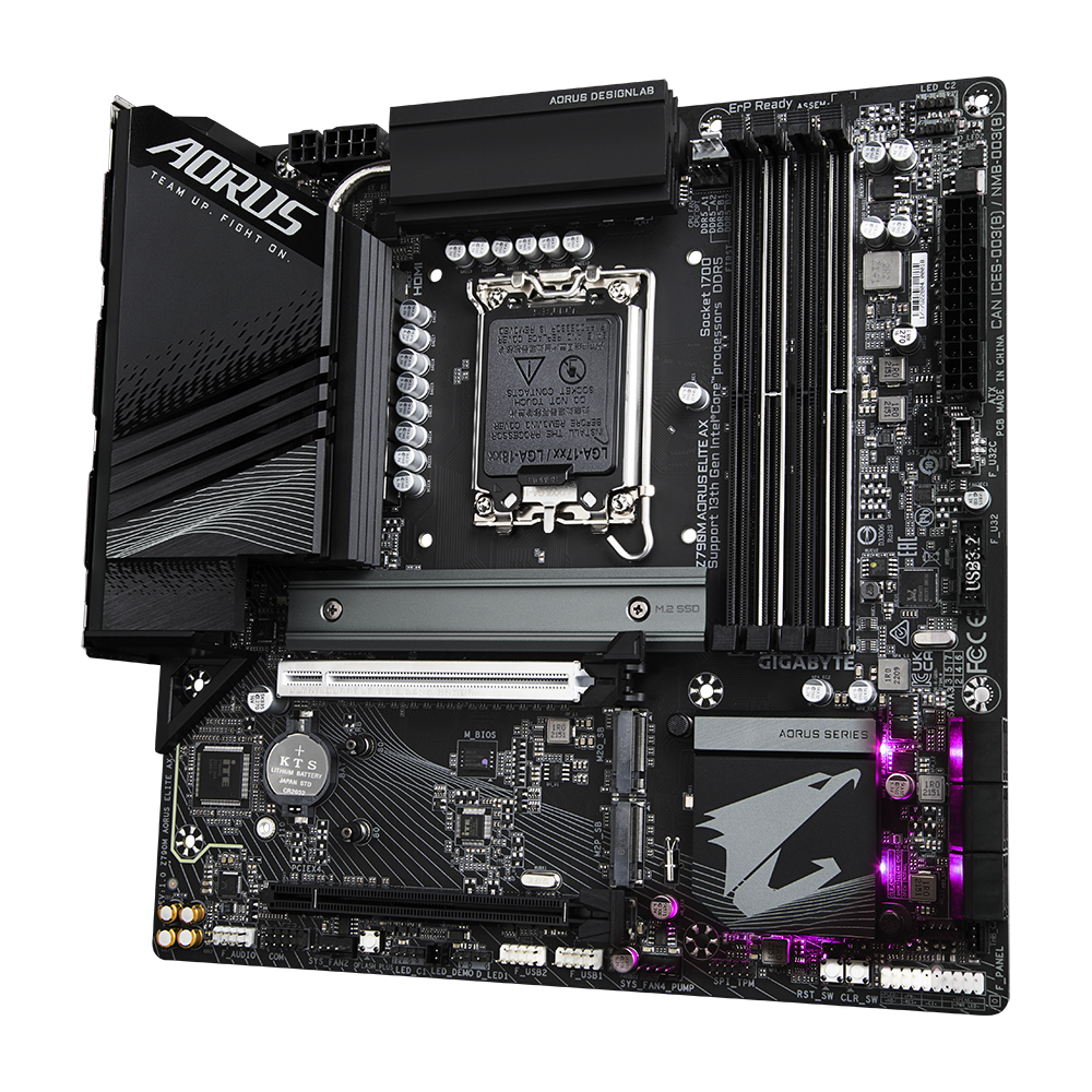 Gigabyte Z790M Aorus Elite AX DDR5 Motherboard