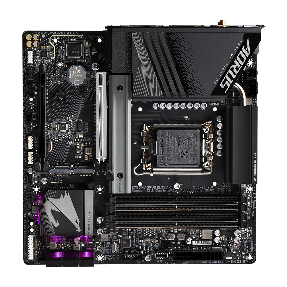 Gigabyte Z790M Aorus Elite AX DDR5 Motherboard