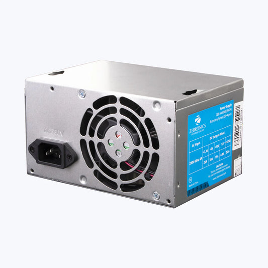 Zebronics Zeb-N450W (DSATA) 450W Economy Series Non-Modular Power Supply — ATX