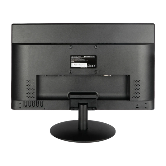 Zebronics Zeb-V19HD LED 19" HD+ Monitor — 1400×900 | VGA | Glossy Panel | Wall Mountable | Built-in PSU