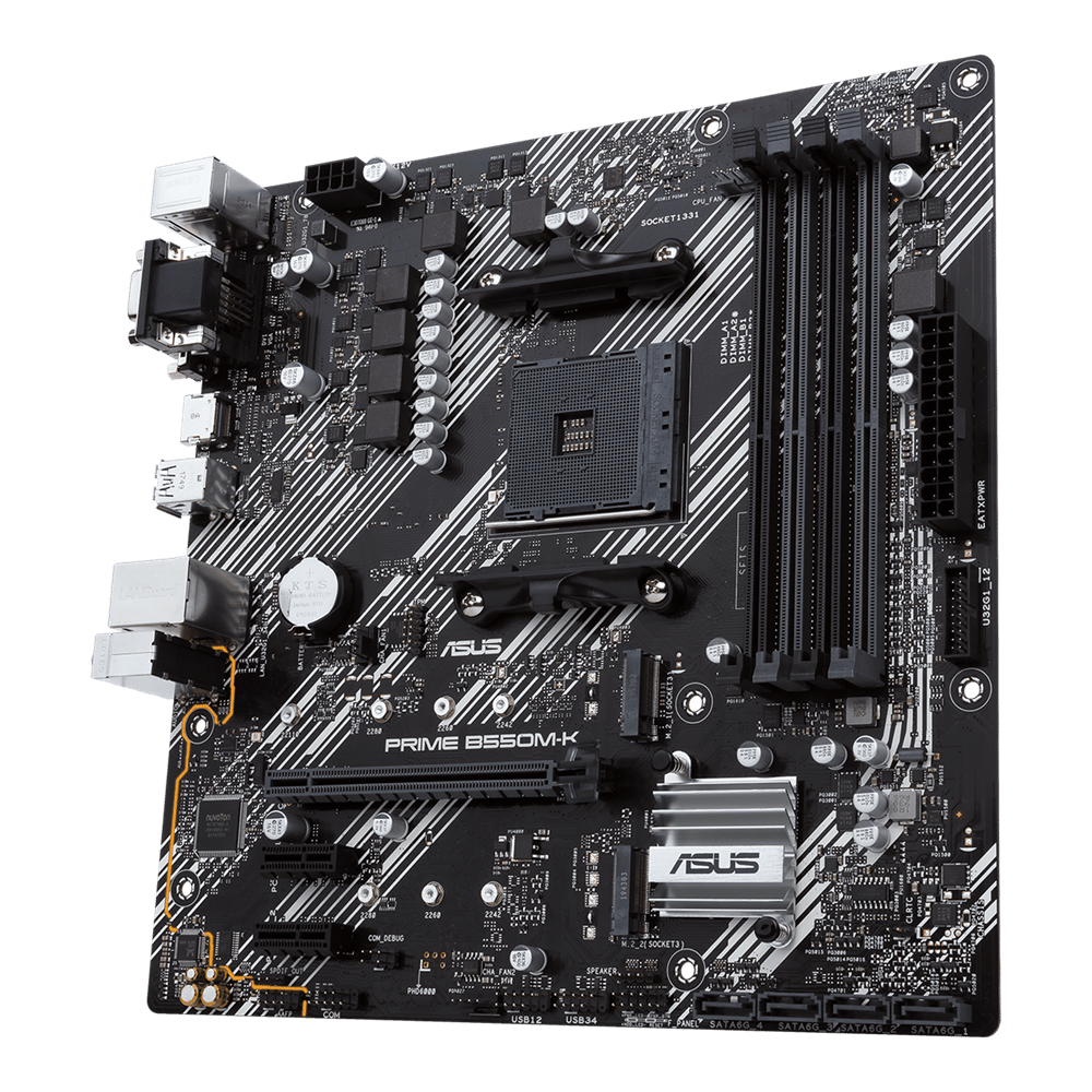 Asus Prime B550M-K Motherboard - Image 7
