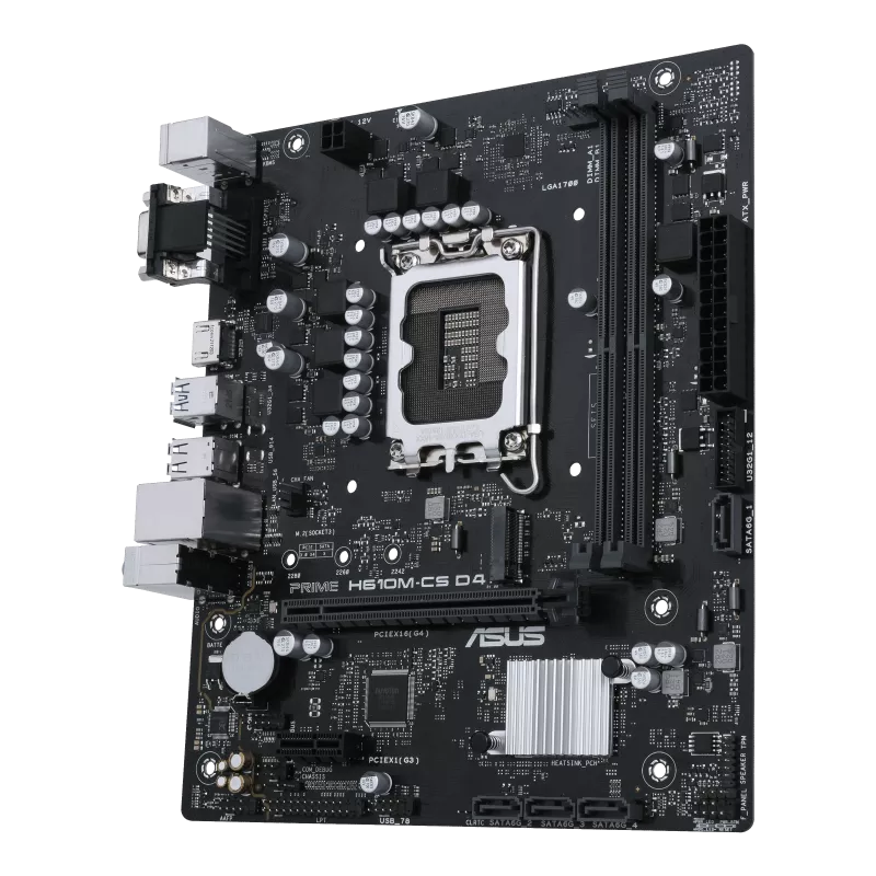 Asus Prime H610M-CS D4 Motherboard - Image 2