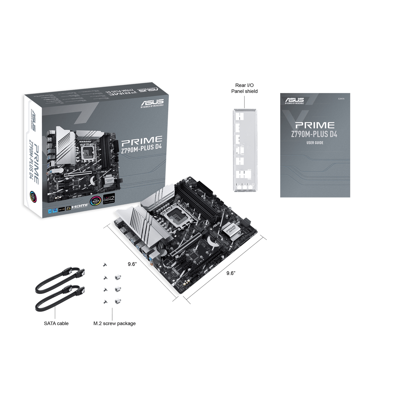 Asus Prime Z790M-Plus D4-CSM Motherboard - Image 3