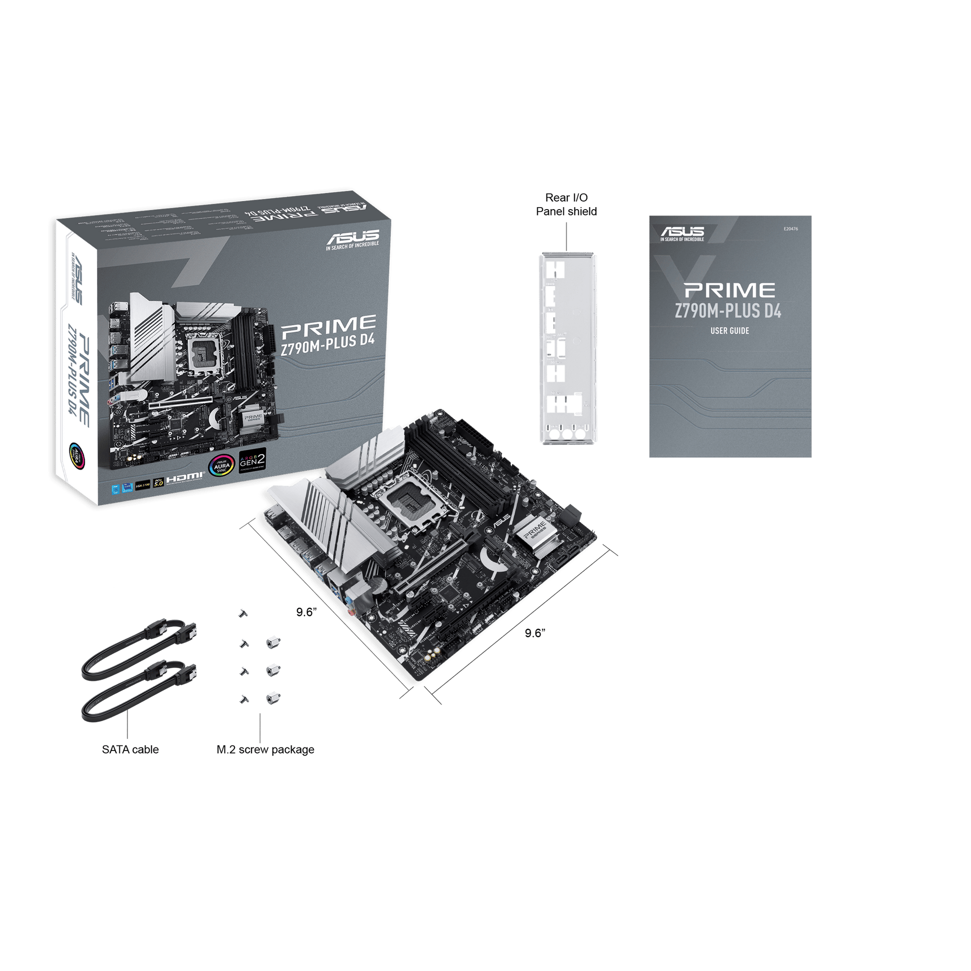 Asus Prime Z790M-Plus D4-CSM Motherboard - Image 3