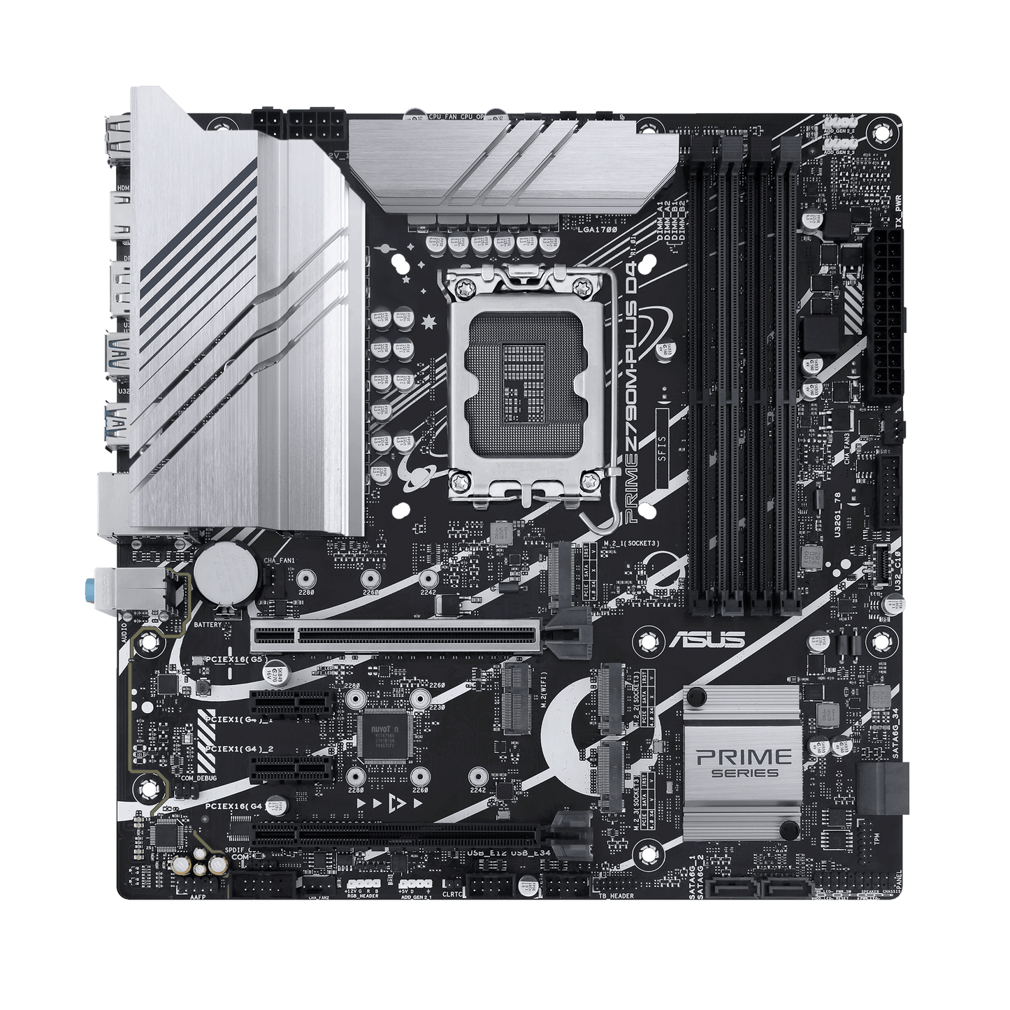 Asus Prime Z790M-Plus D4-CSM Motherboard - Image 6