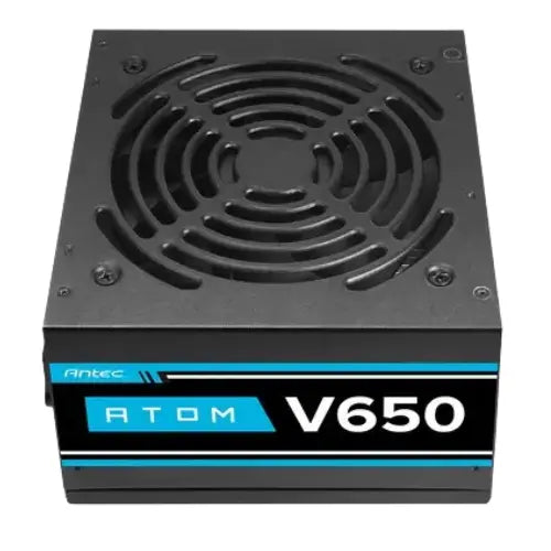 Antec Atom V2 V650 650W Non-Modular Power Supply — Black