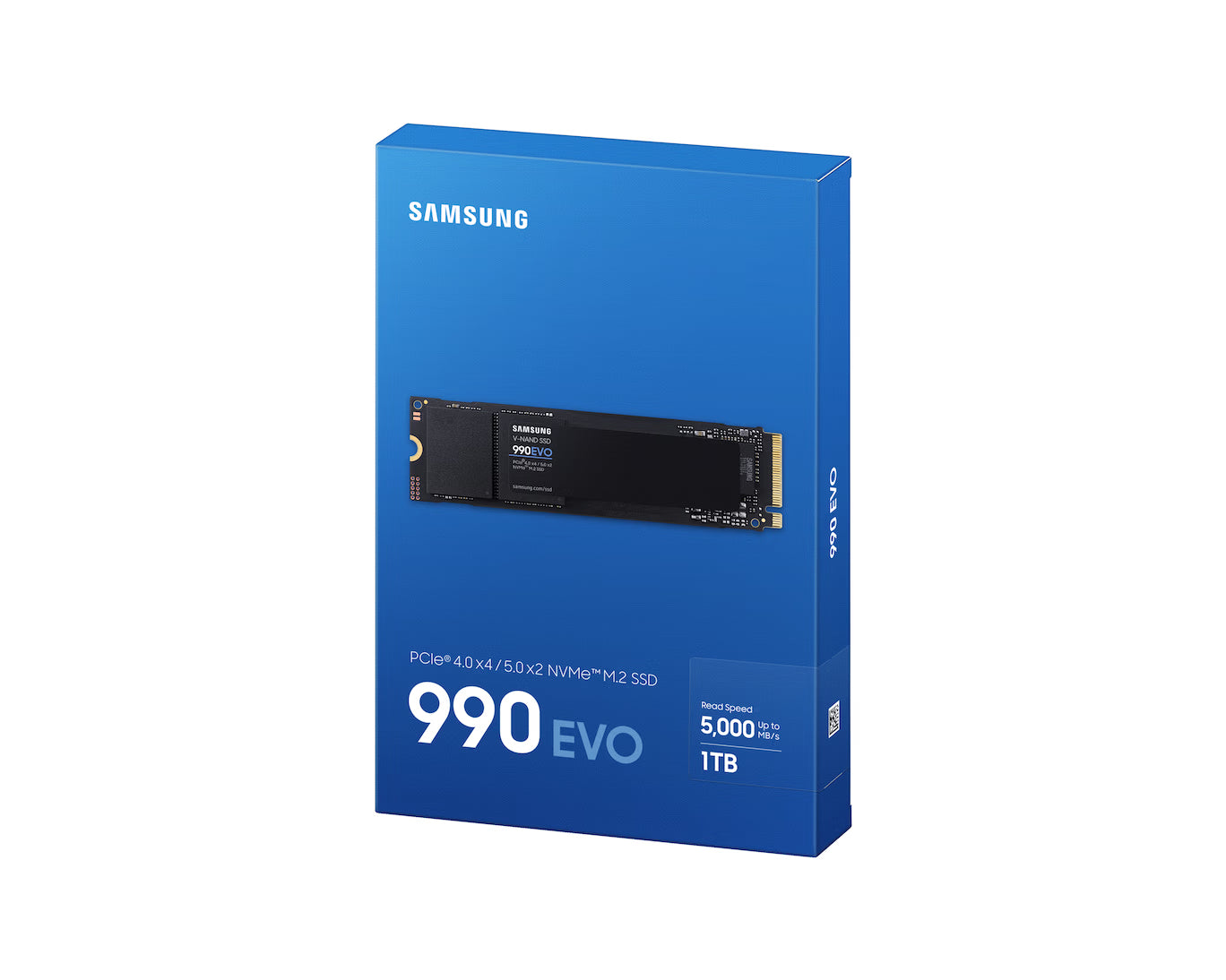 Samsung 990 PCIe 4.0 NVMe M.2 SSD 1TB — MZ-V9V1T0BW | Up to 7,150 MB/s Read