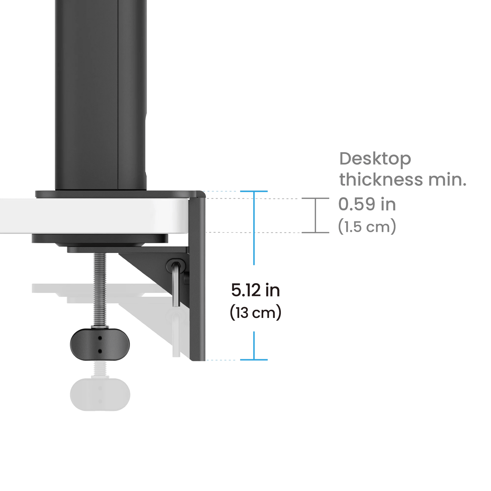 BenQ PD2705UA (27-inch Ergo Arm 4K UHD sRGB HDR10 USB-C Designer Monitor) - Image 9