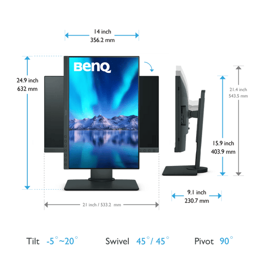 BenQ SW240 (24-inch AdobeRGB Photographer Monitor)