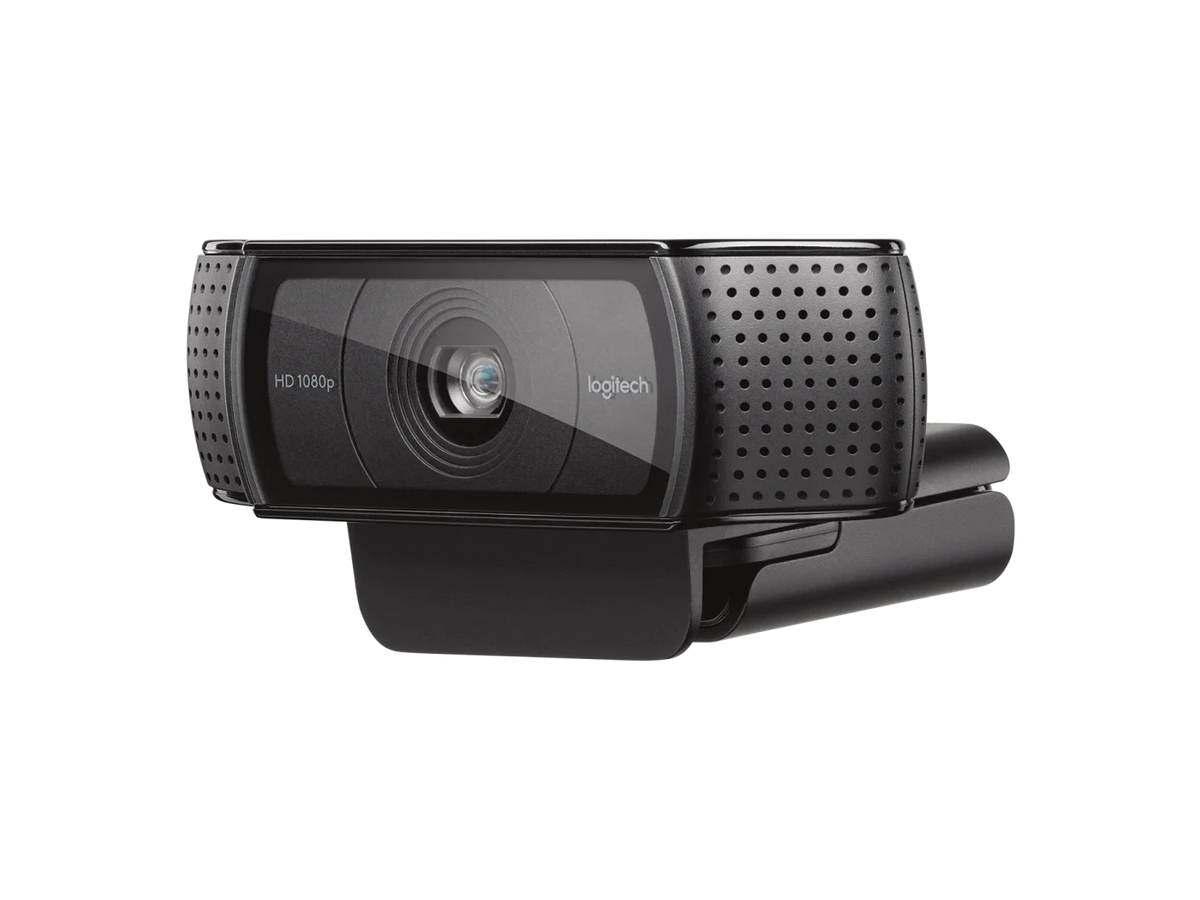 Logitech C920e Business Webcam — Full HD 1080p | 78° FOV | Autofocus | Dual Mics | USB-A | Privacy Shutter