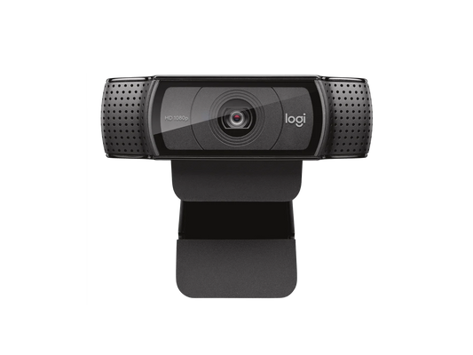 Logitech C920e Business Webcam — Full HD 1080p | 78° FOV | Autofocus | Dual Mics | USB-A | Privacy Shutter